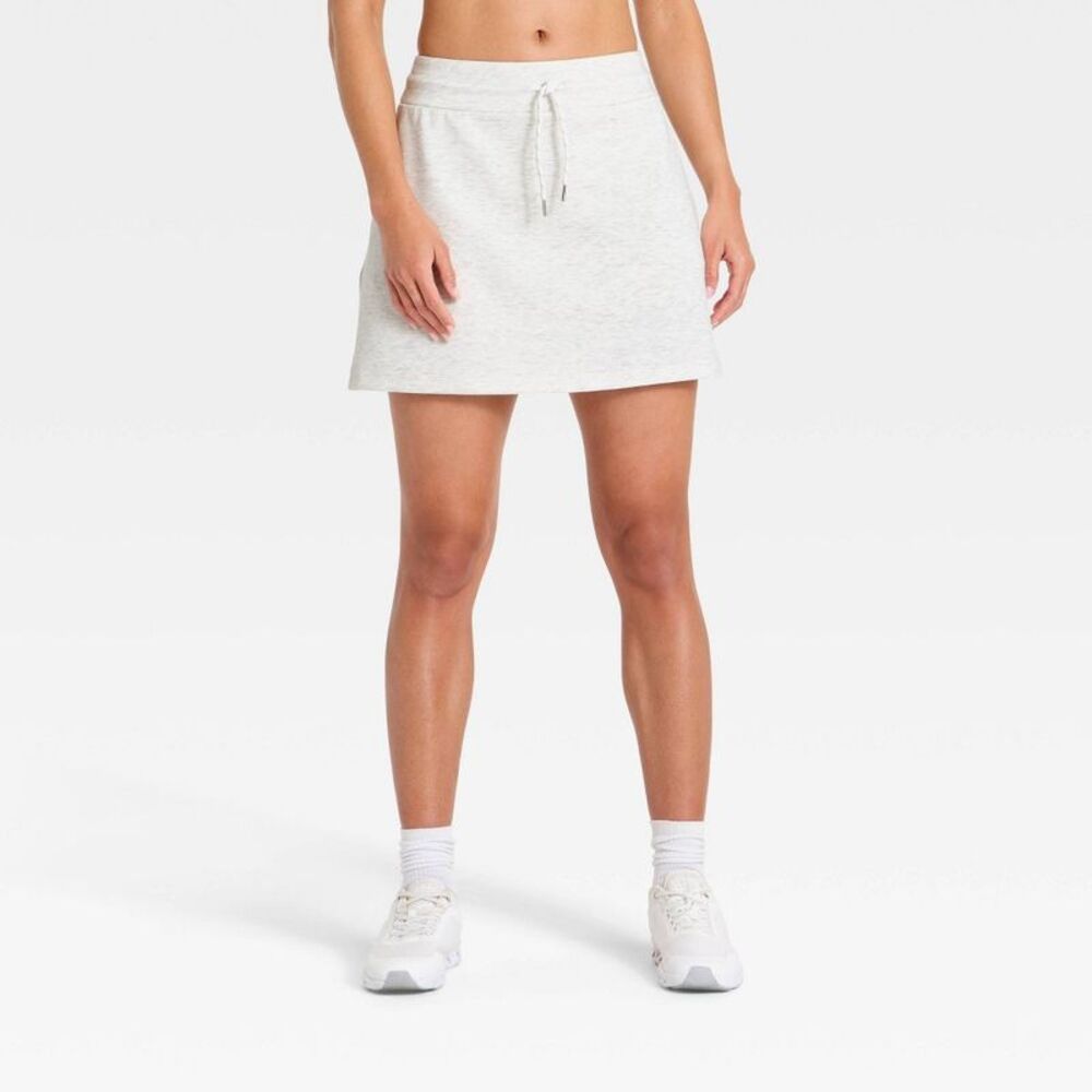 Women's Airy Sleek Skort - All In Motion Heather Gray L